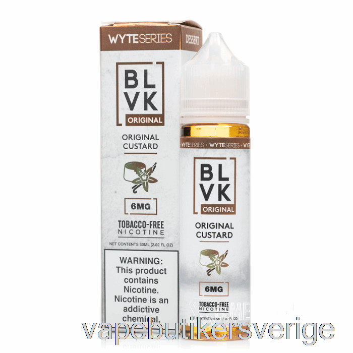 Vape Sverige Original Vaniljsås - Blvk - 60ml 3mg